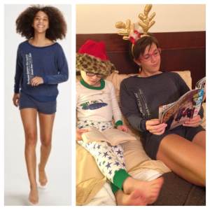 Oiselle's Podium Pajamas. Perfect for pre-race slumber parties, post-run chillaxing, and story time with your 8 year old BFF.